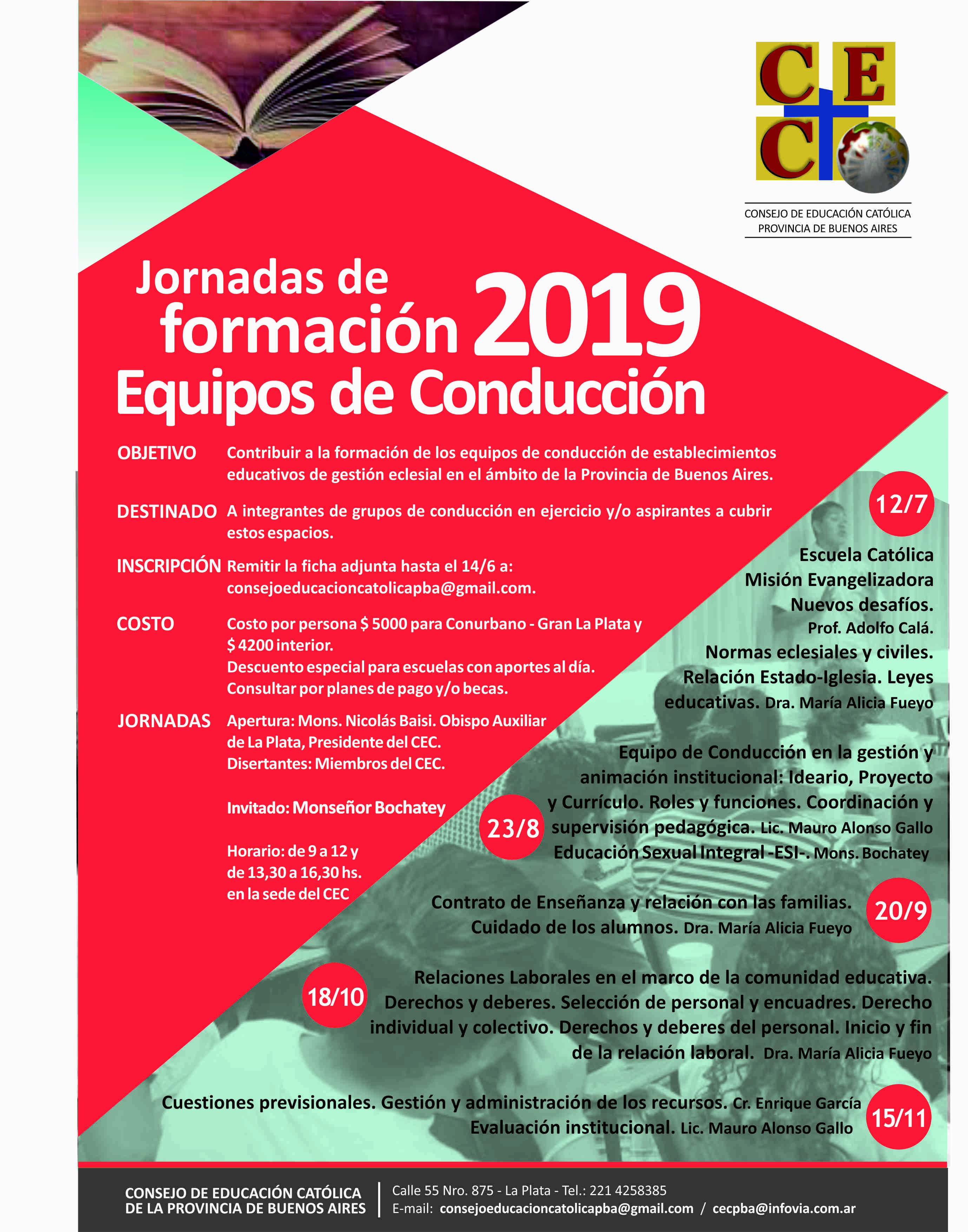 BP 40 Jornadas de Formación Equipos de Conducción 2019